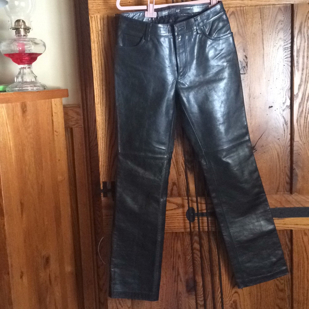 Gap Leather Pants